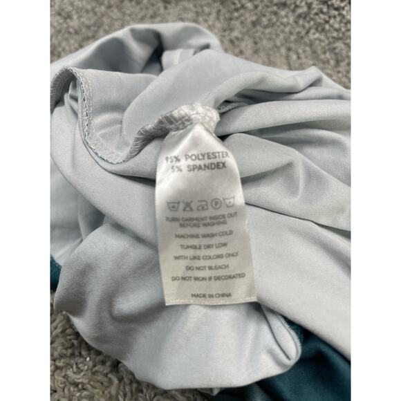 Goth Vintage Style Apron Maid Housekeeper Womens Costume Dress Sz Large Green - Picture 6 of 14